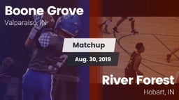 Matchup: Boone Grove vs. River Forest  2019