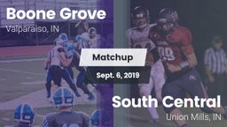 Matchup: Boone Grove vs. South Central  2019