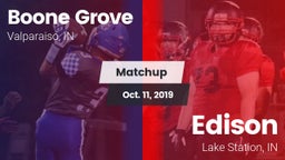 Matchup: Boone Grove vs. Edison  2019