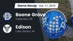 Recap: Boone Grove  vs. Edison  2019