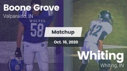 Matchup: Boone Grove vs. Whiting  2020