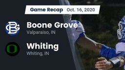 Recap: Boone Grove  vs. Whiting  2020