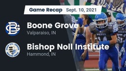 Recap: Boone Grove  vs. Bishop Noll Institute 2021