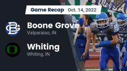 Recap: Boone Grove  vs. Whiting  2022