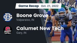 Recap: Boone Grove  vs. Calumet New Tech  2022