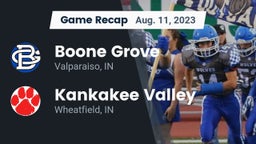 Recap: Boone Grove  vs. Kankakee Valley  2023