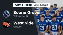 Recap: Boone Grove  vs. West Side  2023