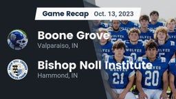 Recap: Boone Grove  vs. Bishop Noll Institute 2023