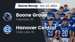 Recap: Boone Grove  vs. Hanover Central  2023