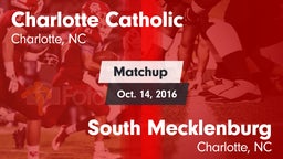 Matchup: Charlotte Catholic vs. South Mecklenburg  2016