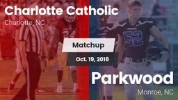 Matchup: Charlotte Catholic vs. Parkwood  2018