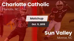 Matchup: Charlotte Catholic vs. Sun Valley  2019
