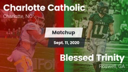 Matchup: Charlotte Catholic vs. Blessed Trinity  2020