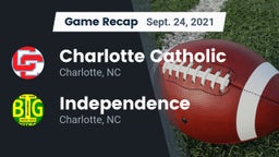 Recap: Charlotte Catholic  vs. Independence  2021