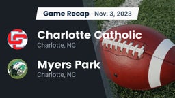 Recap: Charlotte Catholic  vs. Myers Park  2023
