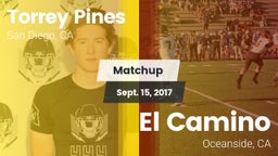 Matchup: Torrey Pines High vs. El Camino  2017
