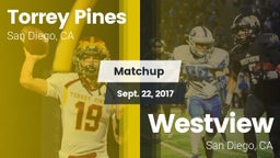 Matchup: Torrey Pines High vs. Westview  2017