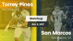Matchup: Torrey Pines High vs. San Marcos  2017