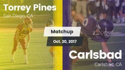 Matchup: Torrey Pines High vs. Carlsbad  2017