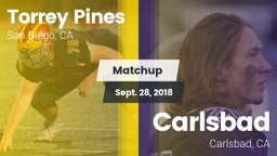 Matchup: Torrey Pines High vs. Carlsbad  2018
