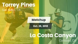 Matchup: Torrey Pines High vs. La Costa Canyon  2018