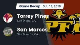 Recap: Torrey Pines  vs. San Marcos  2019