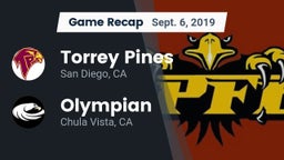 Recap: Torrey Pines  vs. Olympian  2019