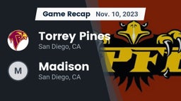 Recap: Torrey Pines  vs. Madison  2023