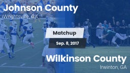 Matchup: Johnson County vs. Wilkinson County  2017