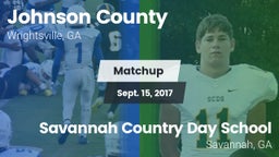 Matchup: Johnson County vs. Savannah Country Day School 2017