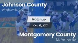 Matchup: Johnson County vs. Montgomery County  2017