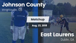 Matchup: Johnson County vs. East Laurens  2018