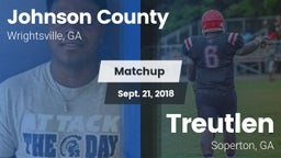 Matchup: Johnson County vs. Treutlen  2018