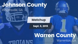 Matchup: Johnson County vs. Warren County  2019