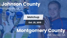 Matchup: Johnson County vs. Montgomery County  2019