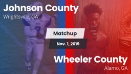 Matchup: Johnson County vs. Wheeler County  2019