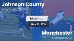 Matchup: Johnson County vs. Manchester  2019