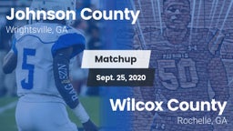 Matchup: Johnson County vs. Wilcox County  2020