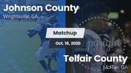 Matchup: Johnson County vs. Telfair County  2020