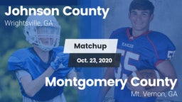 Matchup: Johnson County vs. Montgomery County  2020