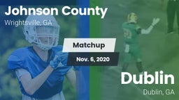 Matchup: Johnson County vs. Dublin  2020