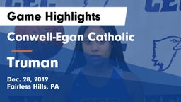 Conwell-Egan Catholic  vs Truman  Game Highlights - Dec. 28, 2019