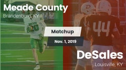 Matchup: Meade County vs. DeSales  2019