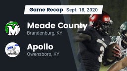 Recap: Meade County  vs. Apollo  2020