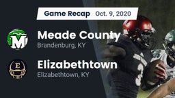 Recap: Meade County  vs. Elizabethtown  2020
