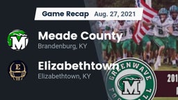 Recap: Meade County  vs. Elizabethtown  2021