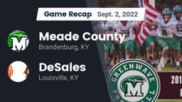 Recap: Meade County  vs. DeSales  2022