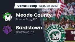 Recap: Meade County  vs. Bardstown  2023