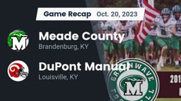 Recap: Meade County  vs. DuPont Manual  2023