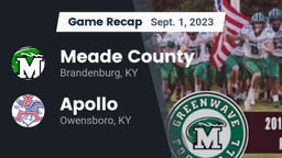 Recap: Meade County  vs. Apollo  2023